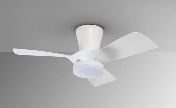 Ventilador Polaris Schuller - Blanco Motor DC LED Ø81cm