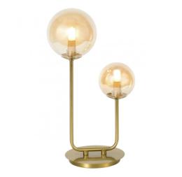 Sobremesa GALAXIA latón ambar 2 x 28w g-9 - ALEMAR