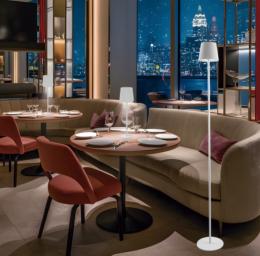 Sobremesa Sunset Blanco Alemar Bateria - Iluminación LED