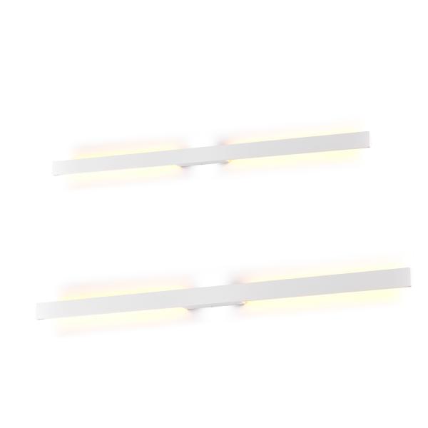 Aplique exterior Lotus Blanco Mantra - Luz LED 