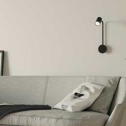 Aplique interior SAL Negro Mantra - Bombilla Led