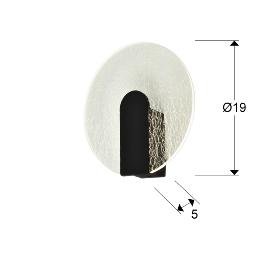 AURIS-APLIQUE NEGRO - SCHULLER