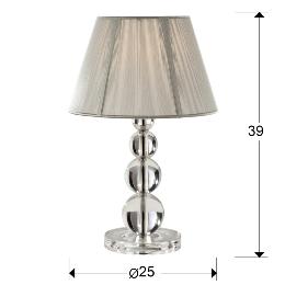 Sobremesa Mercury Schuller pequeño cromo pantalla