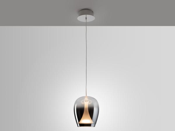 SUSPIRO LAMPARA CROMO/SMOKY D18 - SCHULLER