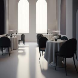 Sobremesa Freya Negro Alemar Bateria - Iluminación LED