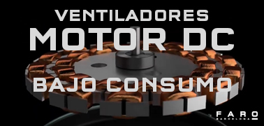 Ventilador Faro Motor DC