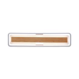 Plafon led VOLANO blco-madera led 60w 4900lm 4000k- 60*15cm - ALEMAR