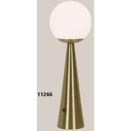 Sobremesa PATRICK latón-opal 1 x 25w e-27 - ALEMAR