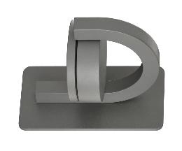 Aplique exterior Iguazu Gris Oscuro - 1 luz Mantra