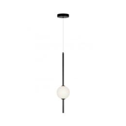 Colgante LANUVIO negro led 7w 420lm 4000k - ALEMAR