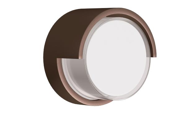 Aplique exterior Mantra CREEK Corten - Luz LED