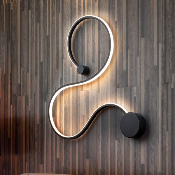 Aplique de pared GRAFOS Pequeño - Schuller - Luz LED