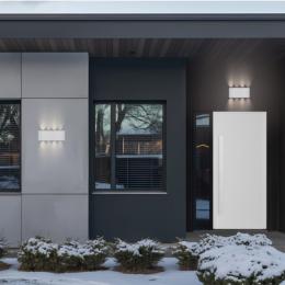 Aplique exterior KING blanco led 8w 700lm 3000k - ip54 - ALEMAR