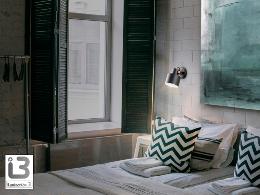 i3-ERIKA- APLIQUE 1L NEGRO-COBRE - ILUMINACION i3 By SCHULLER