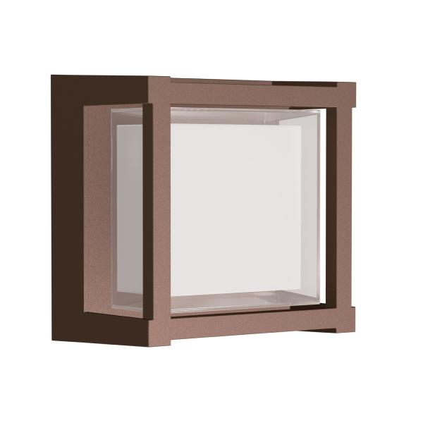 Aplique exterior CREEK Mantra Corten - Luz LED