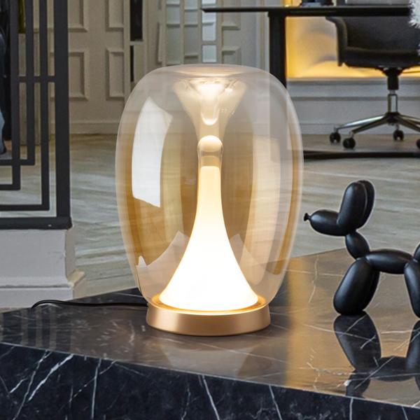 SUSPIRO SOBREMESA DORADO/AMBAR - SCHULLER