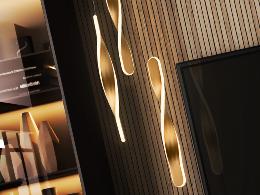 TWIST LAMPARA 3L ORO - SCHULLER