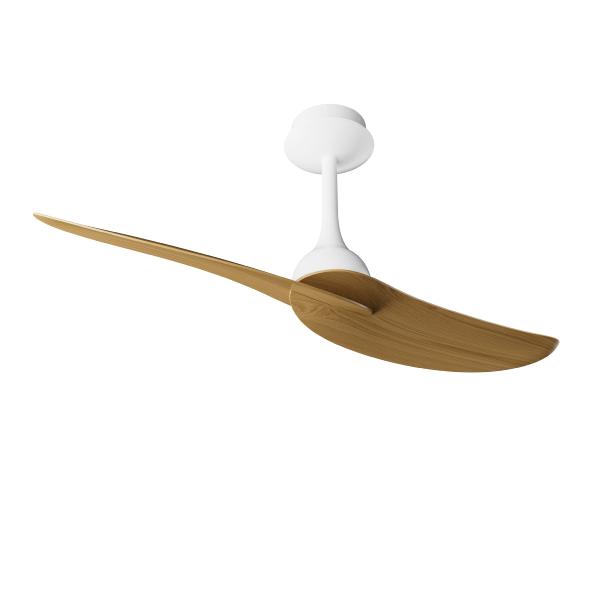 Ventilador IPANEMA II Blanco Madera Mantra - Motor DC Ø106cm.