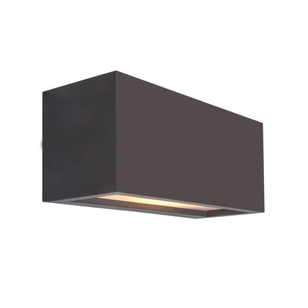 Aplique exterior UTAH Mantra Gris Oscuro - Luz LED 