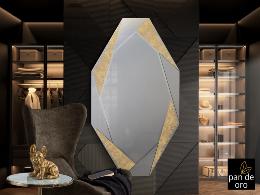 Espejo LAVERNA Grande Oro- Schuller - 180X100 cm