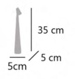 Sobremesa Belice Negro Alemar Bateria - Iluminación LED