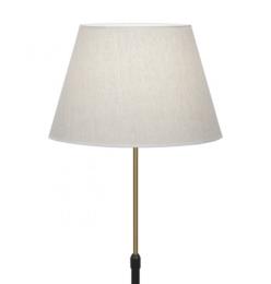 Pie salon KENDAL negro-latón 1 x 60w e-27 - ALEMAR