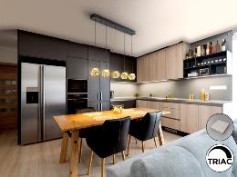 ZARIA LAMP 5L- NEGRO/BRONCE/AMBAR DIM - SCHULLER