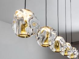 ZARIA LAMP 5L- NEGRO/ORO/TRANSP DIM - SCHULLER