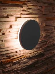 Aplique exterior Mantra Bora Gris Oscuro - Luz LED