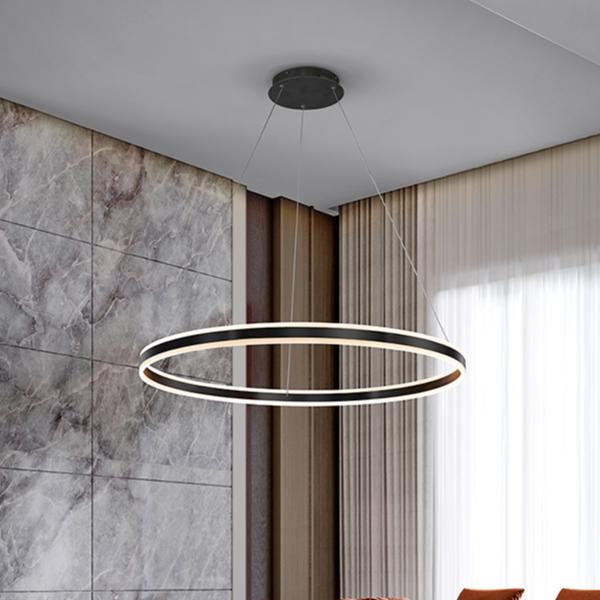 HELIA - LAMPARA LED NEGRO MATE 100D - SCHULLER