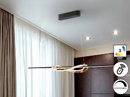 ENORA- LAMPARA - NEGRO / DORADO - SCHULLER