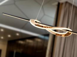 ENORA- LAMPARA - NEGRO / DORADO - SCHULLER