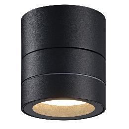 Aplique / Plafon exterior Saler Negro - 1 luz Mantra