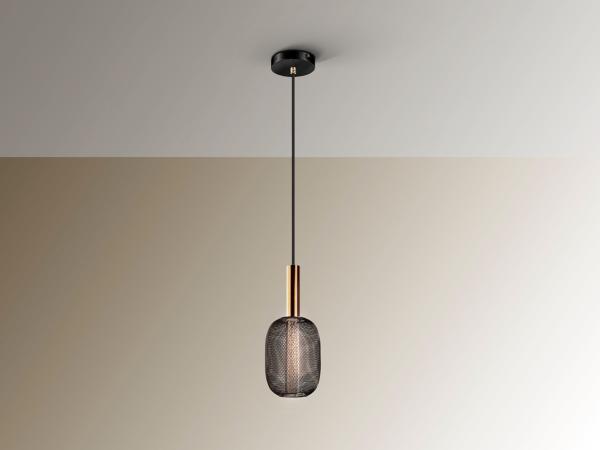 MICRON-LAMPARA 1L ORO/NEGRO - SCHULLER