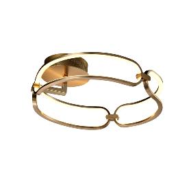 Plafón Colette Schuller - Oro rosa 47cm Ø. LED