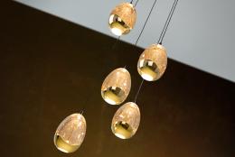 ROCIO- LAMPARA 5L NEGRO-ORO 30D - SCHULLER