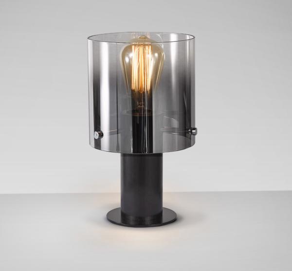 VENIZE SOBREMESA 1L NEGRO-SMOKE - ILUMINACION i3 By SCHULLER