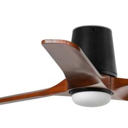 Ventilador Heywood Tub S FARO Negro - Luz LED 90cm.Ø