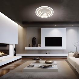 Plafon led CASTEDU blanco led 123w 7662lm 3000-6000k - ALEMAR