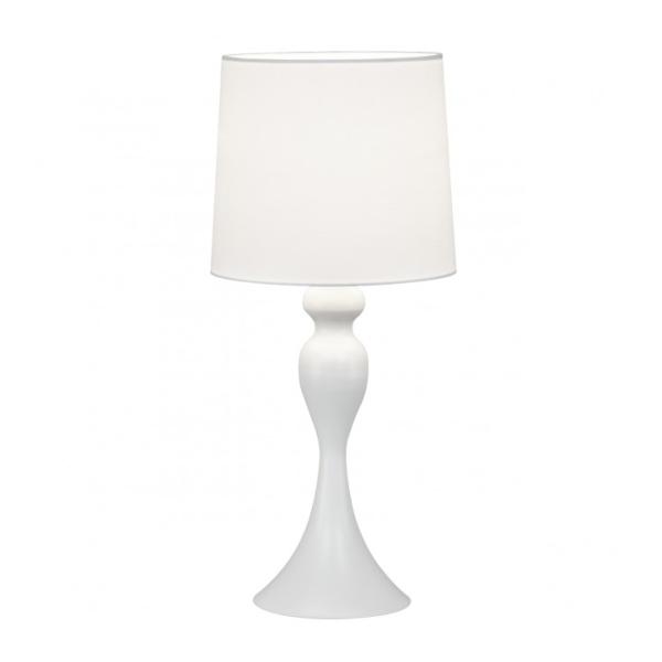 Sobremesa LOLA blanco 1 x 60w e-27 - ALEMAR