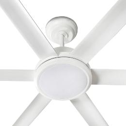 Ventilador Rotterdam 25 XXL Luz LED Blanco FARO - Ø250cm.