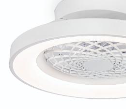 Ventilador MINI TIBET - Mantra. con luz LED Blanco -Ø53cm