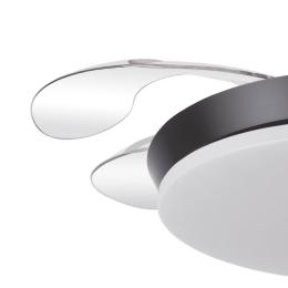 Ventilador Tridente Mini Negro - Fabrilamp. Motor DC Ø91cm