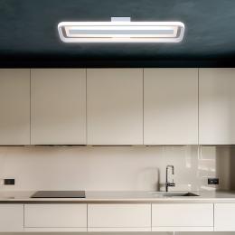 Plafon led VOLANO blanco led 80w 6232lm 4000k- 80*18cm - ALEMAR