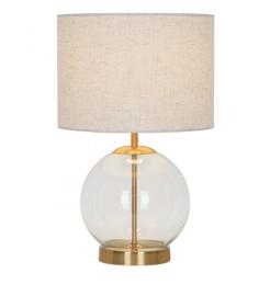 Sobremesa CARPARI latón crista 1 x 60w e-27 - ALEMAR