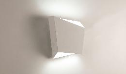 Aplique interior ASIMETRIC Blanco Mantra - Bombilla Led