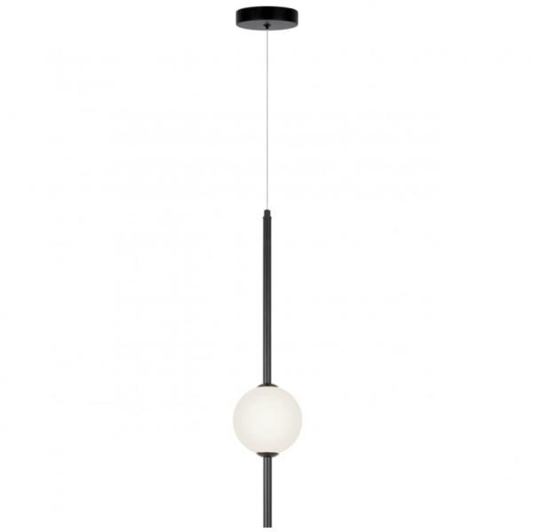 Colgante LANUVIO negro led 7w 420lm 4000k - ALEMAR