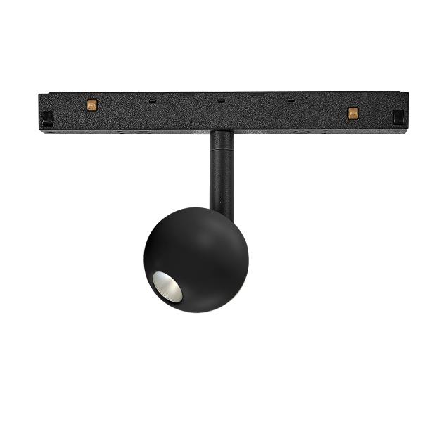 Foco Bola imantado MAGNETO 48V Mantra - Negro 7W