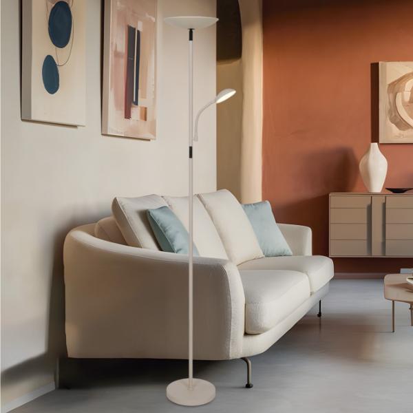 Pie de salon KOS arena led 18w+5w 3000-6500k - ALEMAR