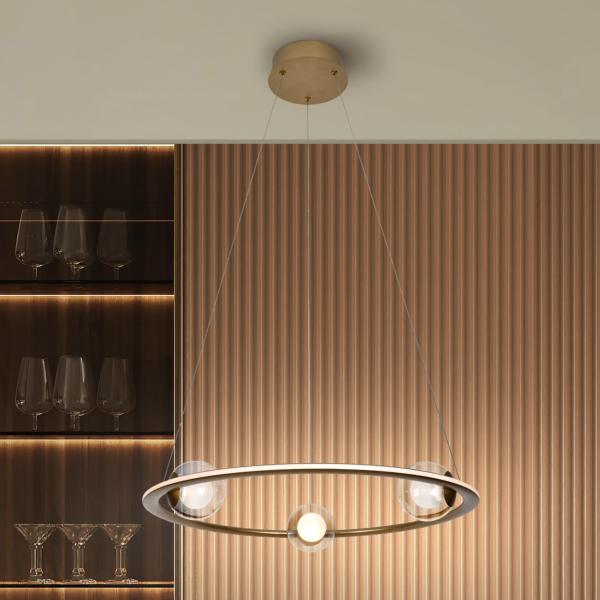 TIRSA LAMPARA BRONCE D60 - SCHULLER